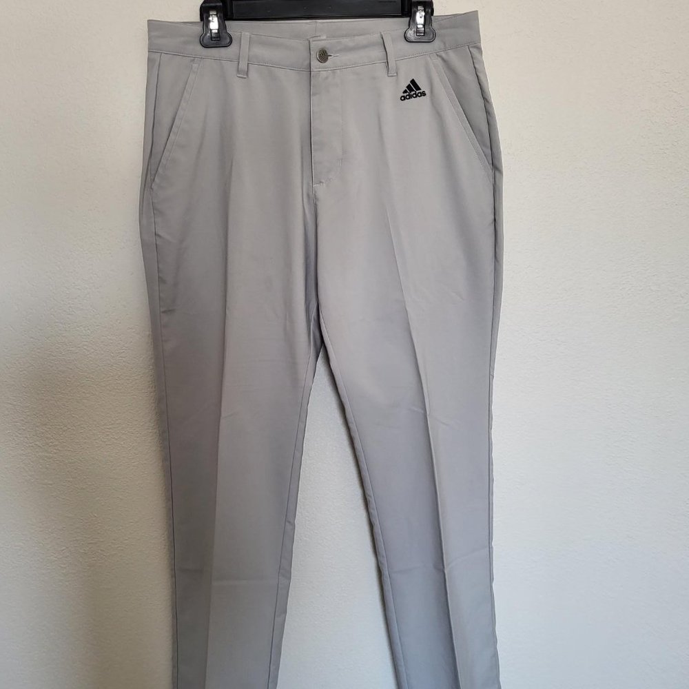 Adidas Golf Pants, Grey and Tan